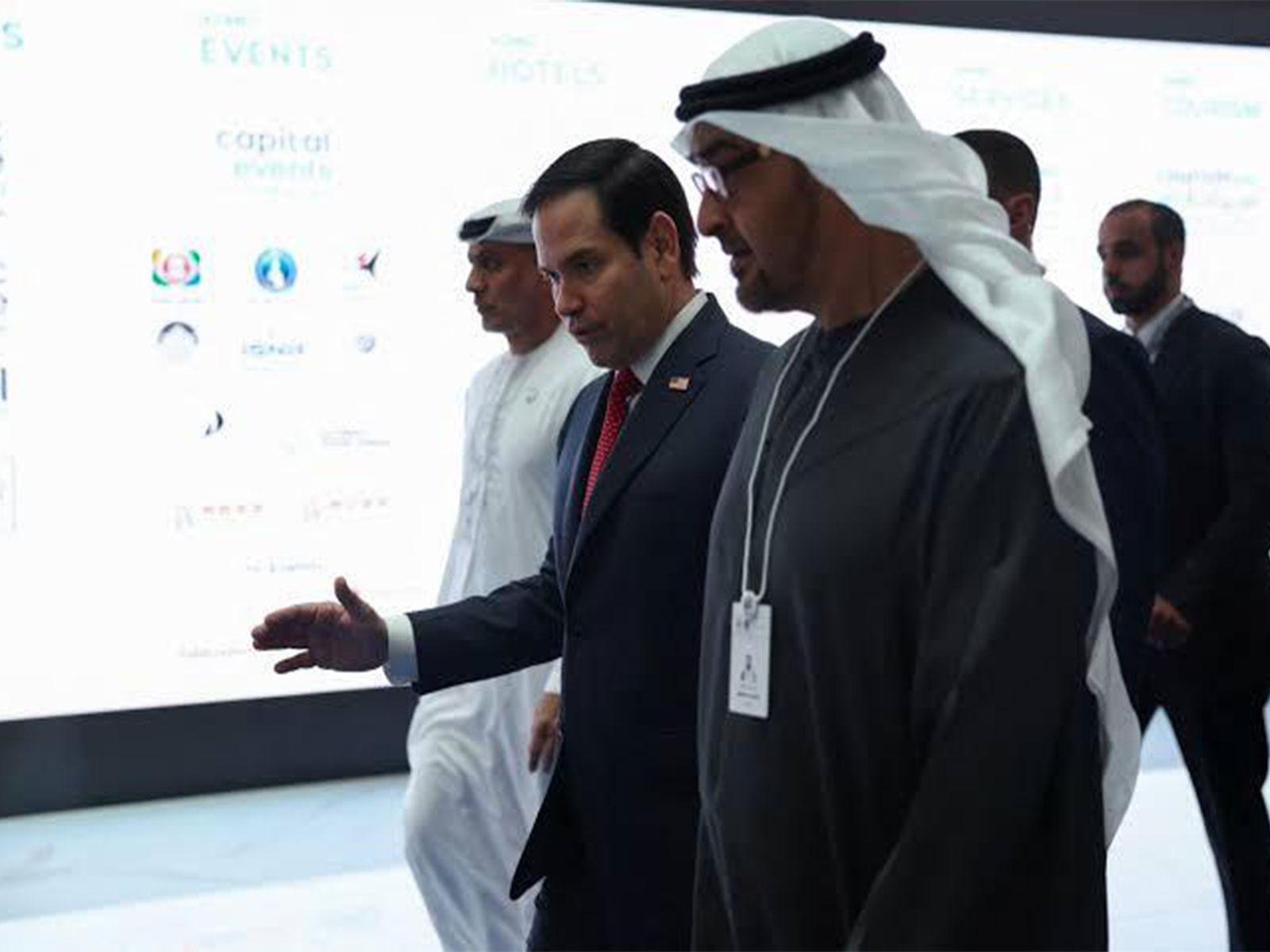 Rubio and UAE President